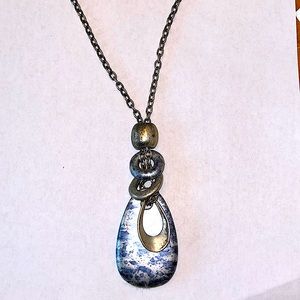 Monet Pendant Adjustable Necklace